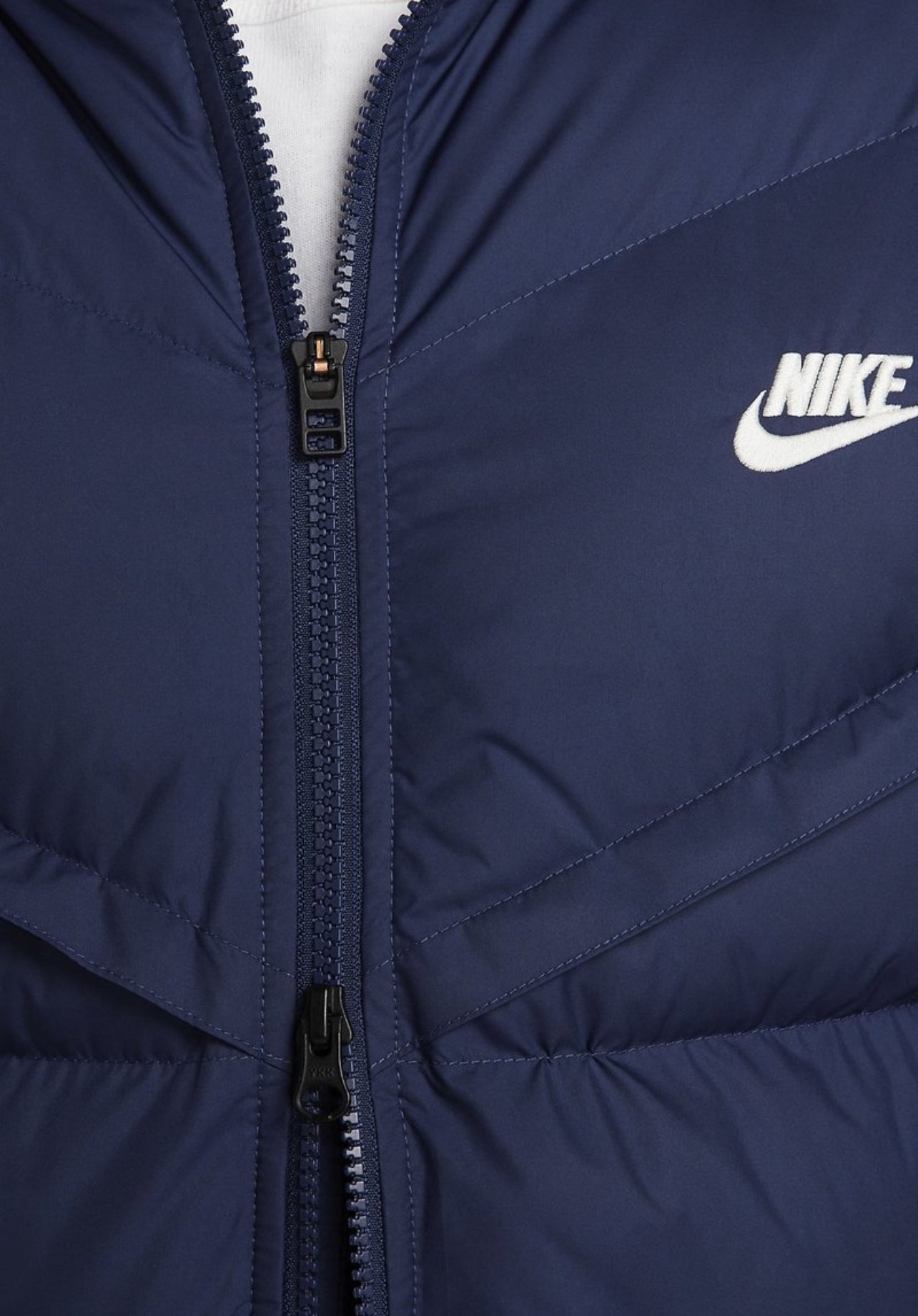 Nike Herren Daunenparka • Lang • Navy Blau • Warm & Wasserdicht •