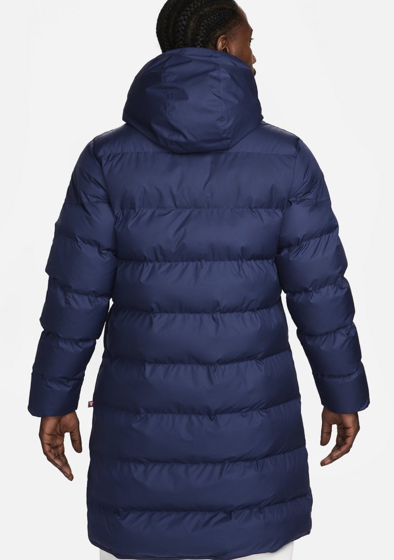 Nike Herren Daunenparka • Lang • Navy Blau • Warm & Wasserdicht •